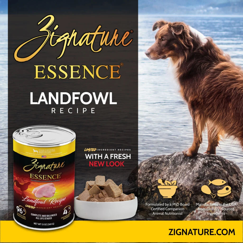 ESSENCE DOG LIMITED INGREDIENT RECIPE LANDFOWL 13OZ/12 PK