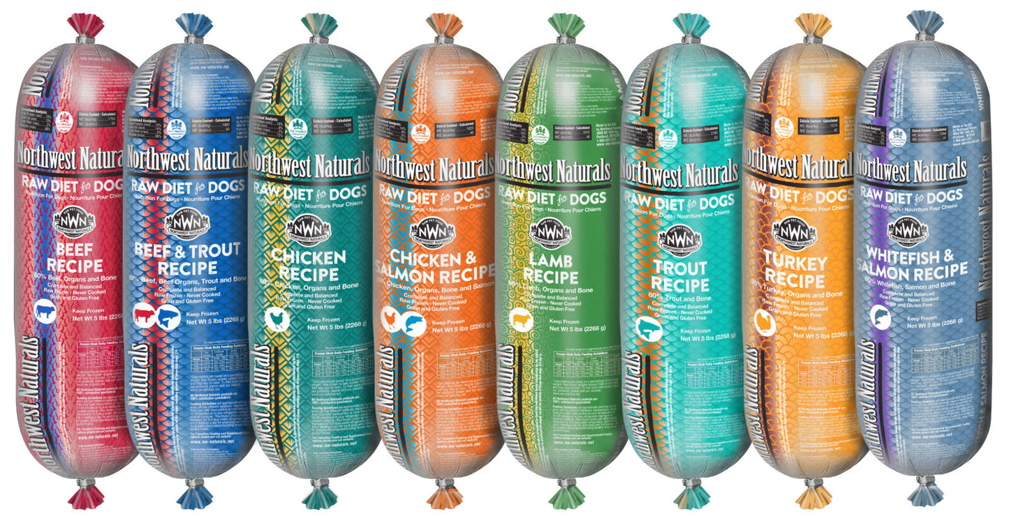 NORTHWEST NATURALS FROZEN CHUB BEEF 5#