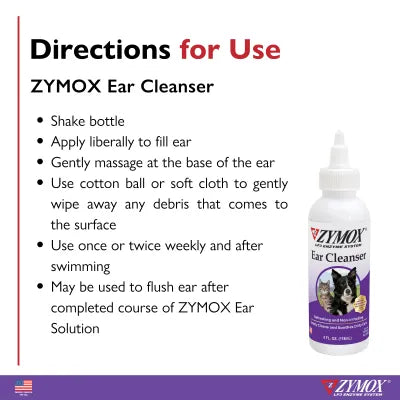 ZYMOX EAR CLEANSER 4OZ
