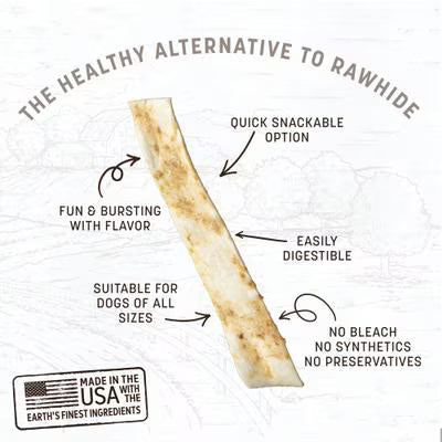 EARTH ANIMAL NO HIDE STRIPS CHICKEN DOG TREAT VALUE 10PK