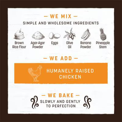 EARTH ANIMAL NO HIDE STRIPS CHICKEN DOG TREAT VALUE 10PK