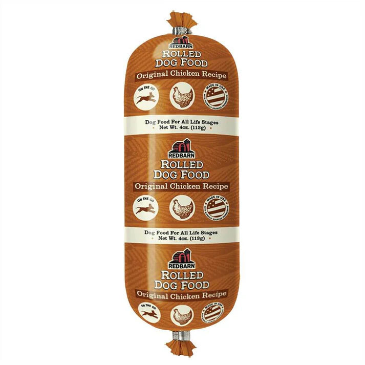 RED BARN DOG FOOD ROLL CHICKEN LARGE 4#