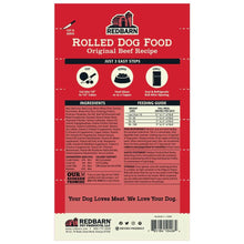 RED BARN DOG FOOD ROLL BEEF LARGE 4#