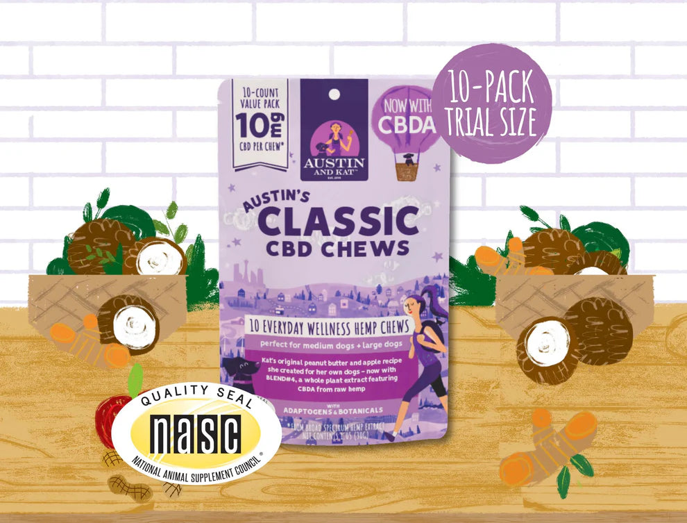 AUSTIN & KAT CBD PREMIUM CHEW 10MG 10PK