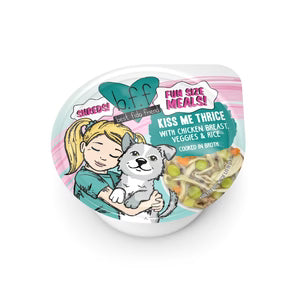 BFF DOG KISS ME THRICE CHICKEN RICE 2.75OZ 12 PACK