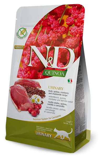 FARMINA QUINOA CAT URINARY DUCK 3.3#