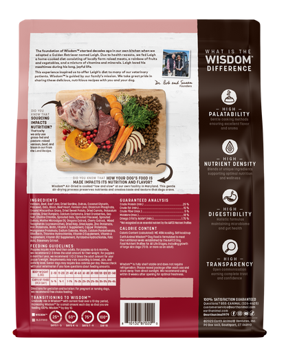 EARTH ANIMAL WISDOM AIR DRIED LAND 8#