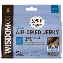 EARTH ANIMAL WISDOM AIR DRIED JERKY FROM THE AIR 4OZ