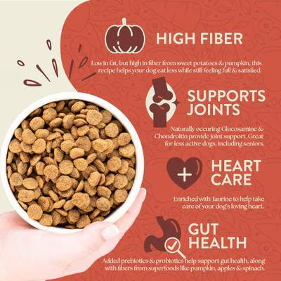EARTHBORN DOG GRAIN FREE WEIGHT CONTROL 25#