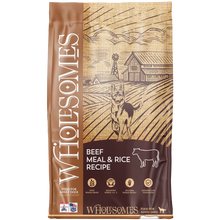 WHOLESOMES BEEF MEAL & RICE 40#
