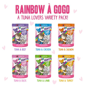 BFF CAT OMG RAINBOW 3OZ POUCH VARIETY 12 PACK