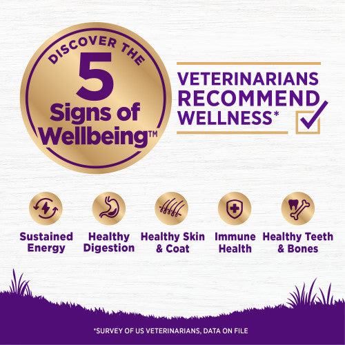 WELNESS DOG COMPLETE HEALTH ADULT BEEF BARLEY 5#
