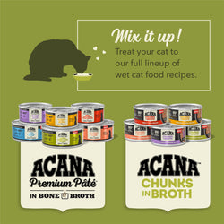 ACANA CAT GRAIN FREE CHUNK LAMB KIDNEY CARE 5.5OZ/12 PACK