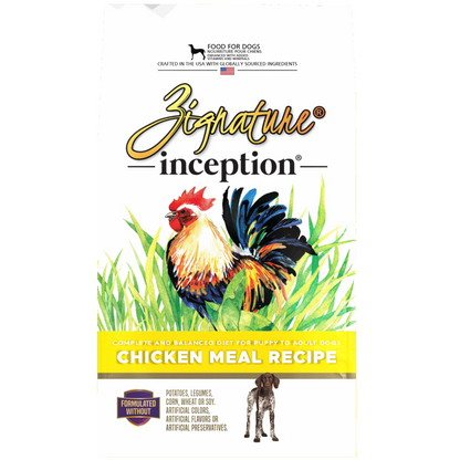 INCEPTION DOG DRY FOOD CHICKEN 4#