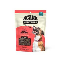 ACANA DOG GRAIN FREE JERKY BITS BEEF 6OZ