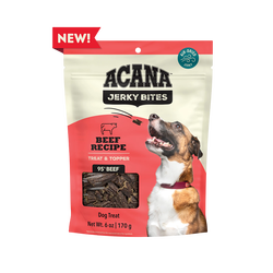 ACANA DOG GRAIN FREE JERKY BITS BEEF 6OZ