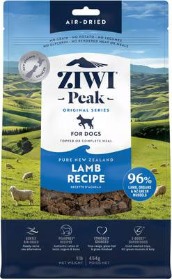 ZIWI DOG AIR DRIED LAMB 5.5#