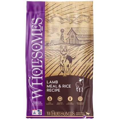 WHOLESOMES LAMB MEAL & RICE 40#