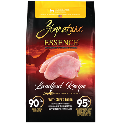 ESSENCE DOG LIMITED INGREDIENT RECIPE LANDFOWL 21#