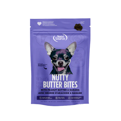 NUTRISOURCE PEANUT BUTTER BANANA BITES 6OZ