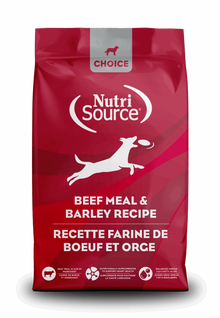 NUTRISOURCE DOG CHOICE BEEF BARLEY 40#