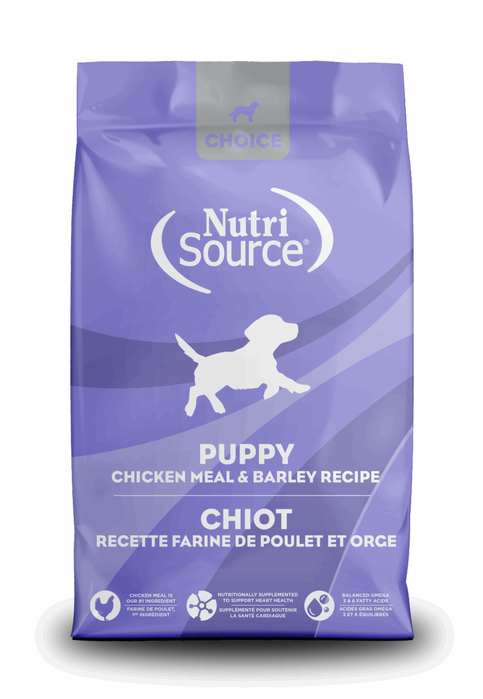 NUTRISOURCE DOG CHOICE PUPPY CHICKEN 5#