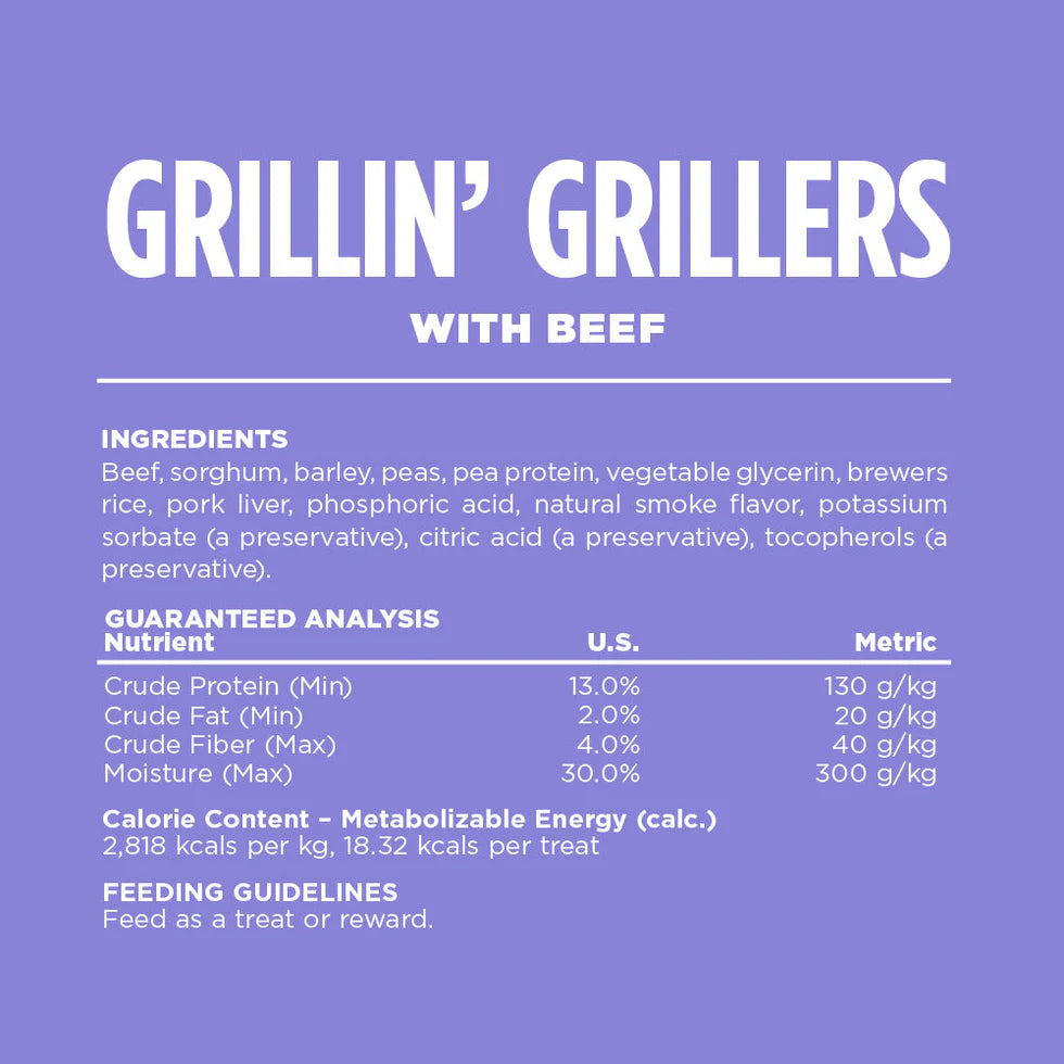 NUTRISOURCE CHOICE GRILLER BEEF 32OZ