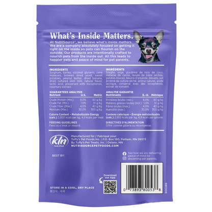 NUTRISOURCE PEANUT BUTTER BANANA BITES 6OZ