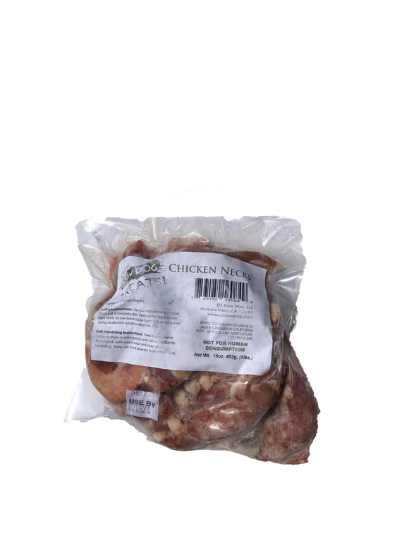 OCRAW FROZEN NECKS CHICKEN 2#