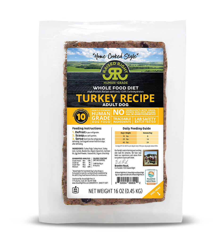 RAISED RIGHT ADULT TURKEY 1#