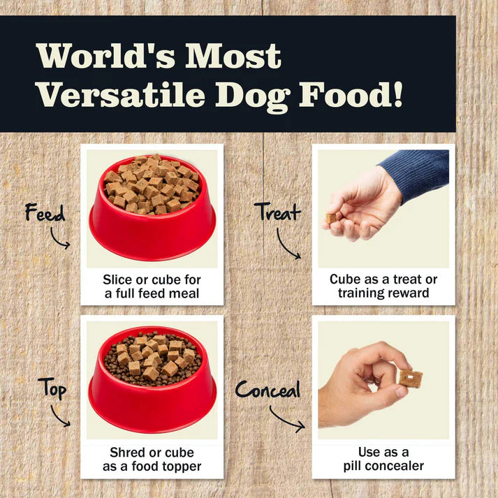 REDBARN DOG FOOD ROLL LAMB LARGE 4#