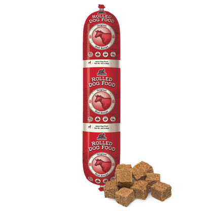 RED BARN DOG FOOD ROLL BEEF LARGE 4#