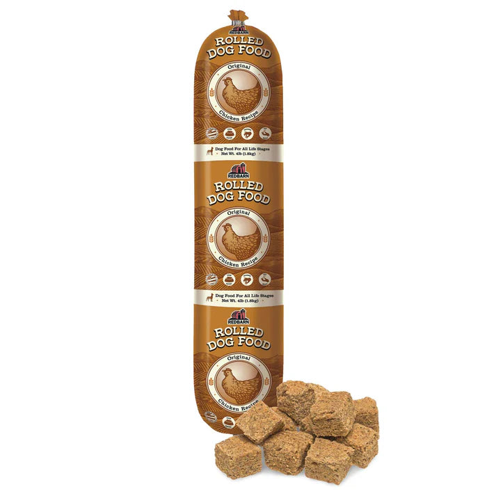 RED BARN DOG FOOD ROLL CHICKEN LARGE 4#