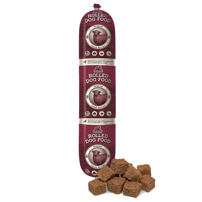 REDBARN DOG FOOD ROLL LAMB LARGE 4#