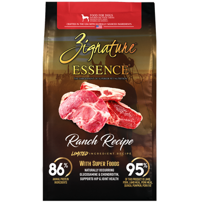 ESSENCE DOG LIMITED INGREDIENT RANCH RECIPE 21#