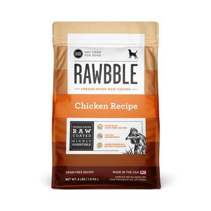 RAWBBLE DOG GRAIN FREE CHICKEN 24#
