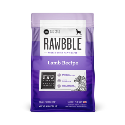 RAWBBLE DOG GRAIN FREE LAMB 24#