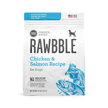 RAWBBLE DOG FREEZE DRIED CHICKEN SALMON 26OZ