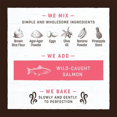 EARTH ANIMAL NO HIDE SALMON DOG TREAT LARGE VALUE 3PK