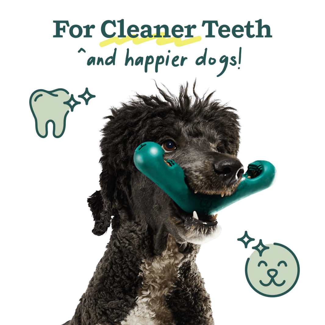 WOOF DOG BITE N BRUSH SMALL