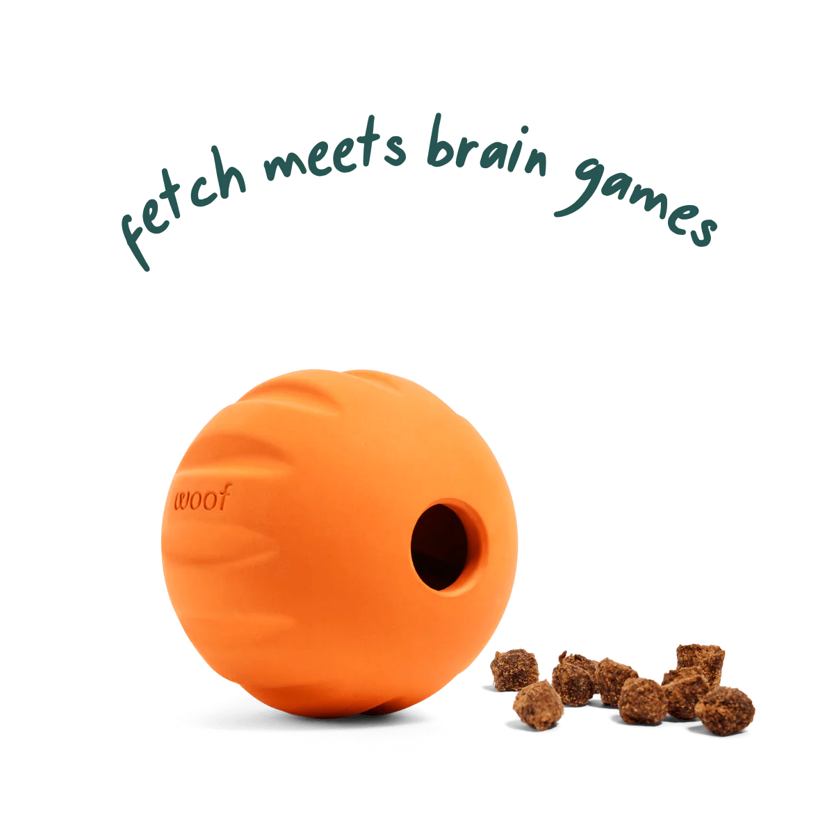 WOOF DOG FORAGER FLYBALL ORANGE