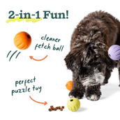 WOOF DOG FORAGER FLYBALL 3PK