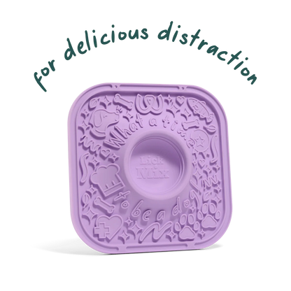 WOOF DOG LICKMAT LAVENDER