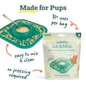 WOOF DOG LICKMIX BACON 5.5OZ