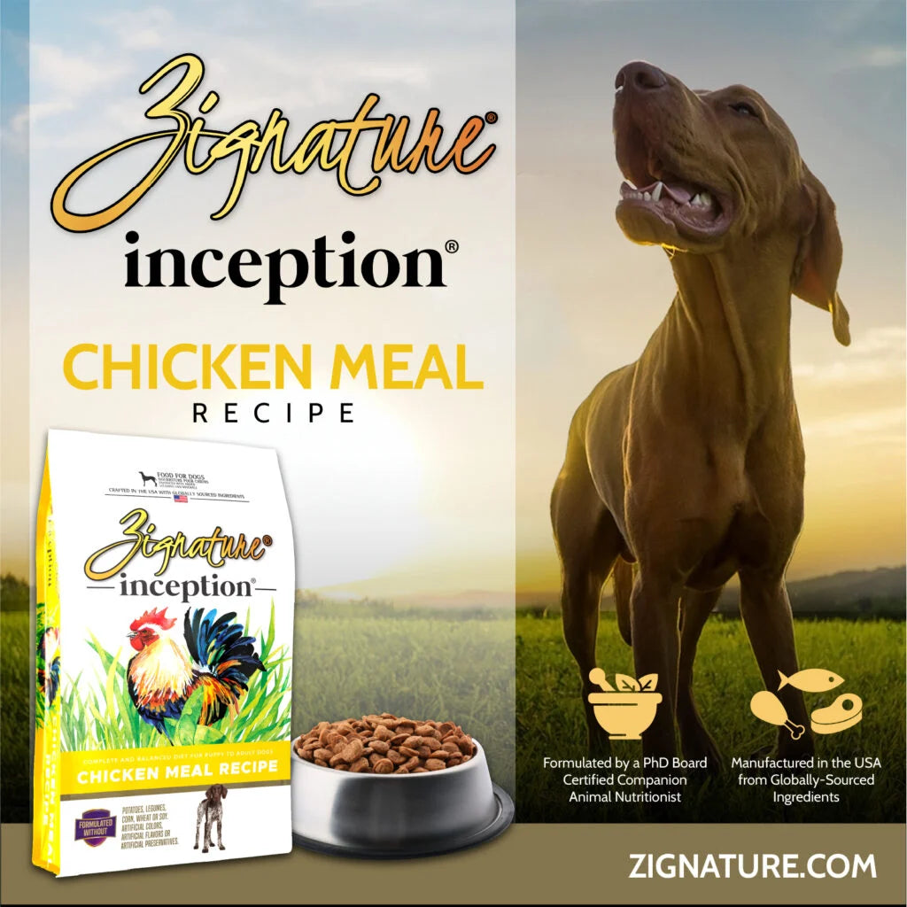 INCEPTION DOG DRY FOOD CHICKEN MEAL RECIPE 27#