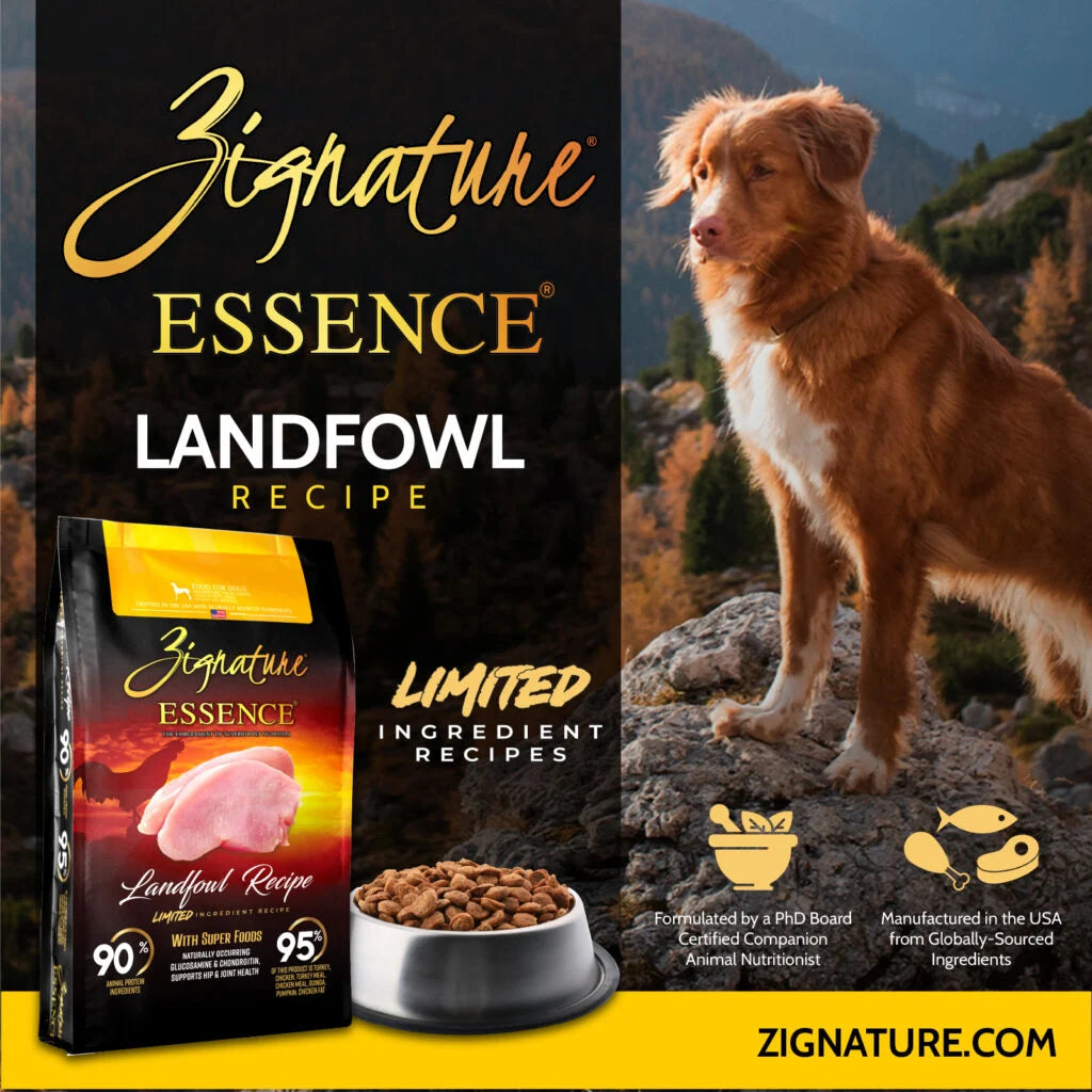 ESSENCE DOG LIMITED INGREDIENT RECIPE LANDFOWL 21#