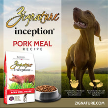 INCEPTION DOG DRY FOOD PORK MEAL RECIPE 27#