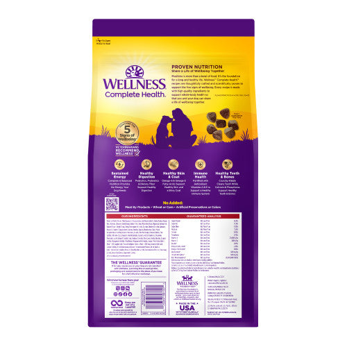 WELLNESS DOG COMPLETE HEALTH ADULT BEEF BARLEY 26#