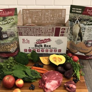 OCRAW FROZEN BULK GRAIN FREE BEEF PRODUCE 18#