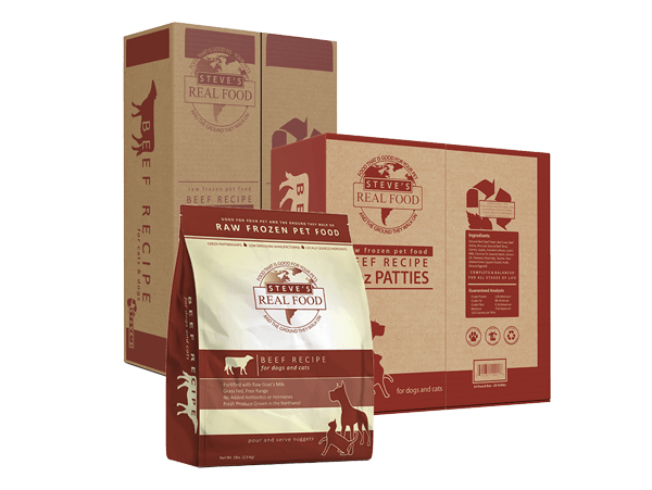 STEVES FROZEN BEEF PATTIES BULK 20#